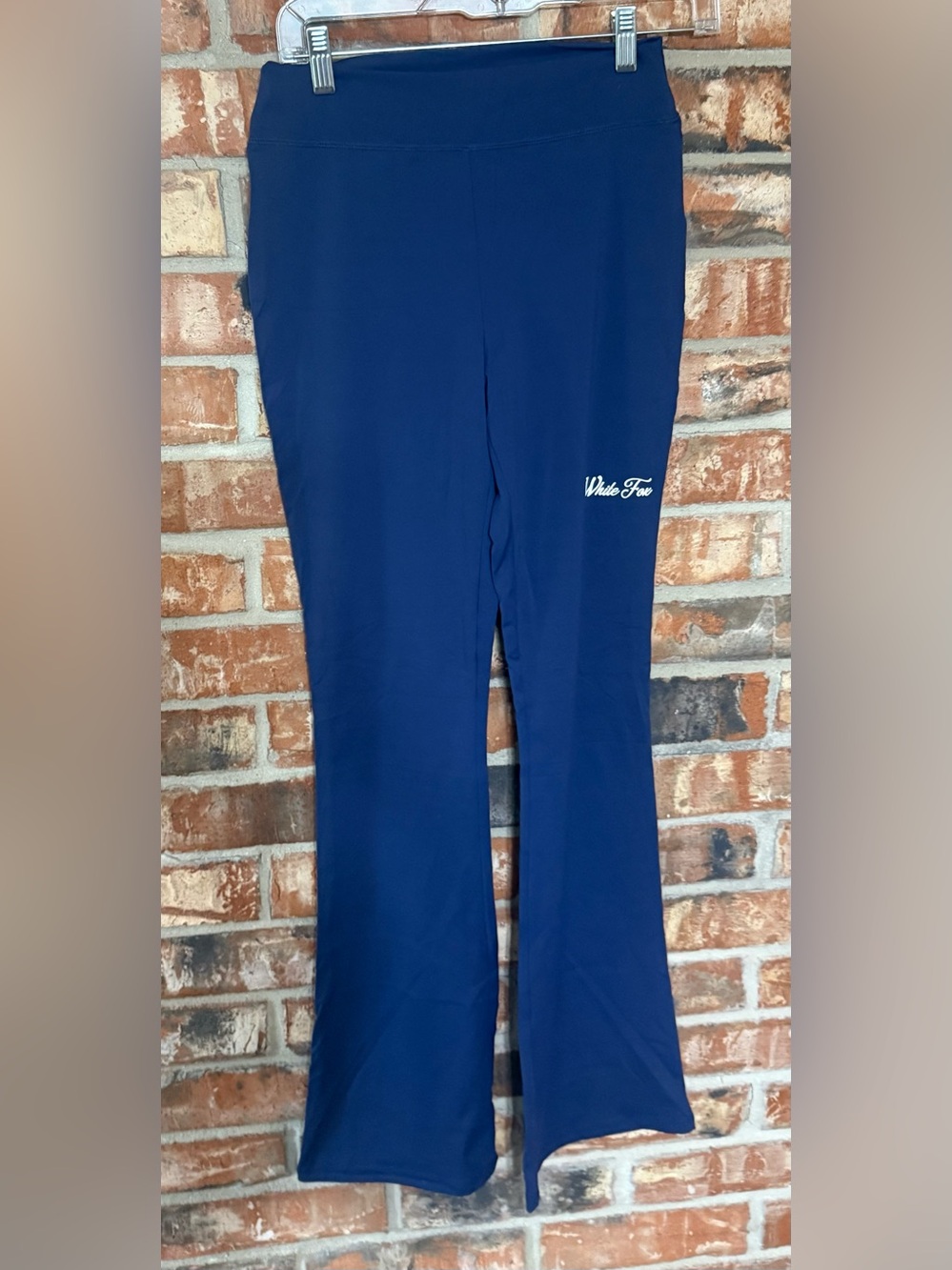 White Fox Boutique Navy Flare Leggings